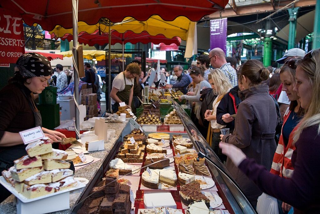 Top 12 potraw na Borough Market – targ w centrum Londynu